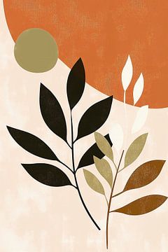 Boho Autumn Leaves van Studio BB