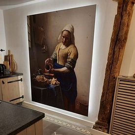 Customer photo: The Milkmaid - Vermeer painting