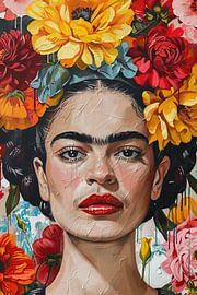 Frida Kunstbild von Poster Art Shop