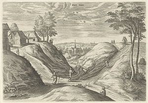 Hans Collaert (I), Gesicht auf Frost