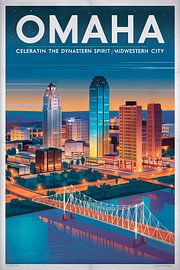 Omaha von Poster Art Shop