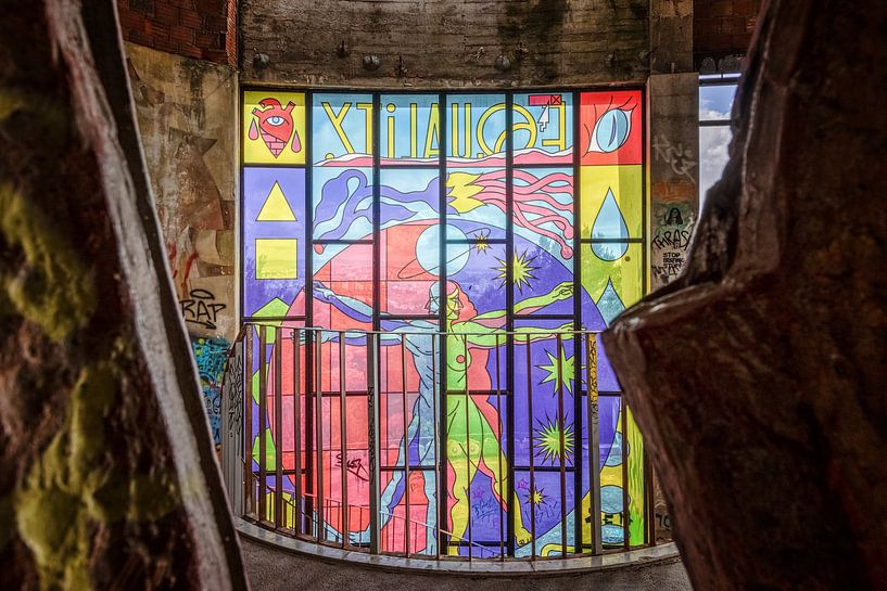 Bunter Fenster - Portugal von Gentleman of Decay