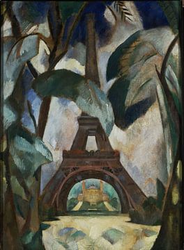 Eiffelturm von Robert Delaunay sur Peter Balan