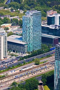 Aerial view WTC Amsterdam