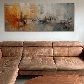 Klantfoto: Bloemen van Artsy, op canvas