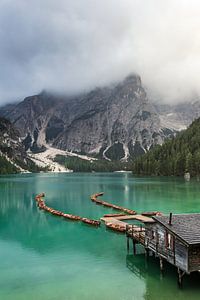 Pragser Wildsee in den Dolomiten