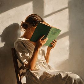 Lesende Frau von IamHome Studio