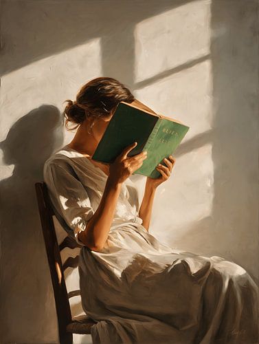 Une femme en train de lire