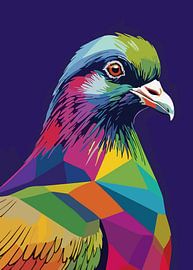 Pigeon Style Pop Art