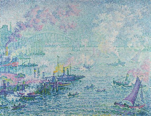 Der Hafen von Rotterdam - Paul Signac