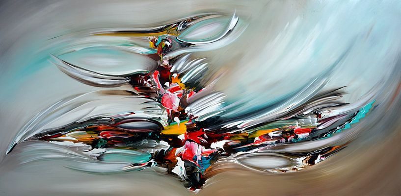 Abstract World by Gena Theheartofart