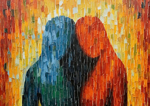 Gemälde der Liebe