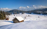 Winteridylle in Opper-Beieren van Achim Thomae thumbnail