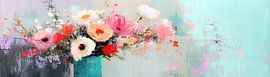 Modern Flowers by ARTEO Paintings