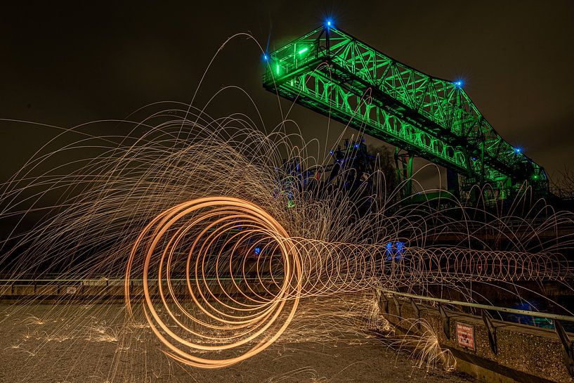 Spiral of fire by Robert Stienstra