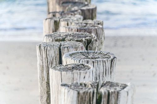 Paaltjes op het strand, Zeeland
