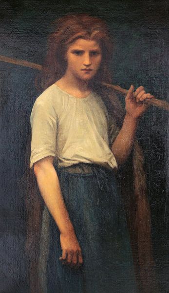 La bergère, Jules Breton par Des maîtres magistraux