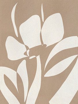 Muted Petals No 3 by Shatha Al Dafai