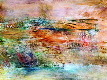 paysage abstrait