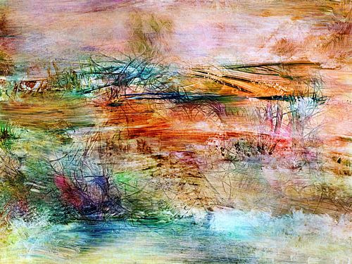 abstract landschap