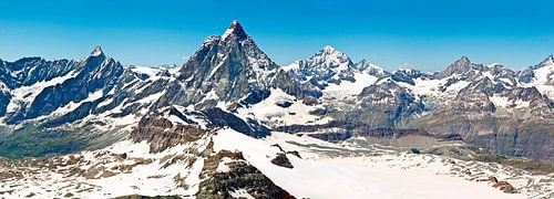 Panorama Matterhorn van Anton de Zeeuw