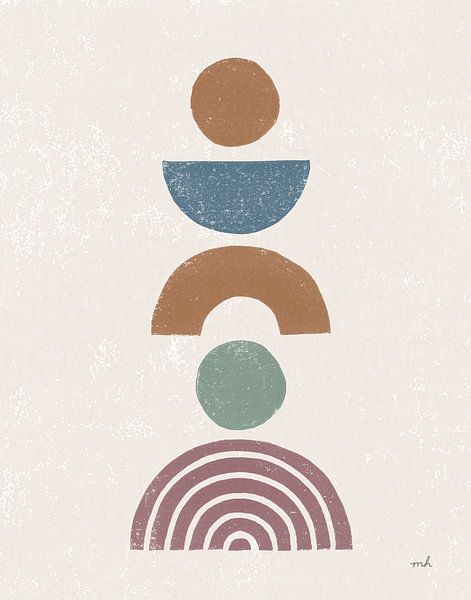 Minimalist Boho II Dark, Moira Hershey by Wild Apple