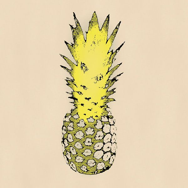 Pineapple N.3 van Olis-Art