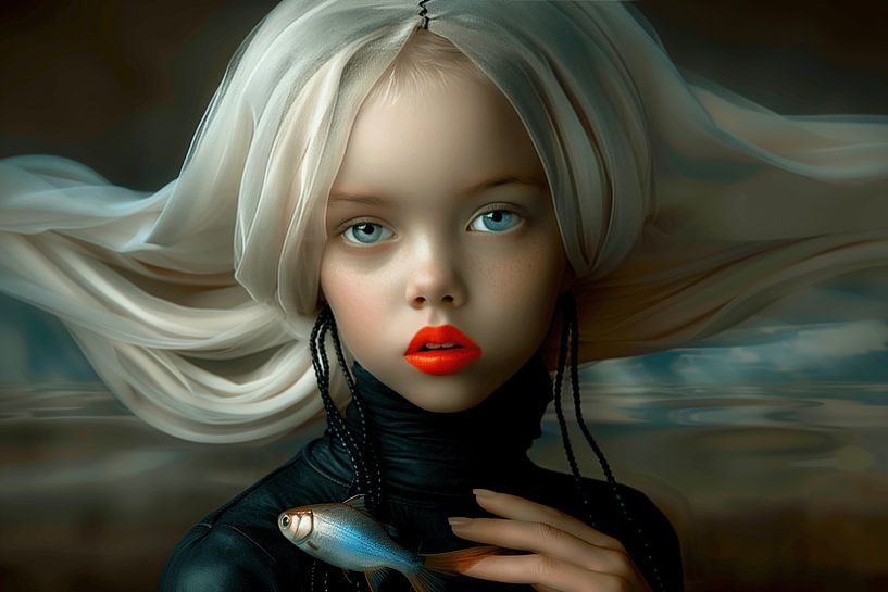 Bright eyes - girl portraits by Ton Kuijpers