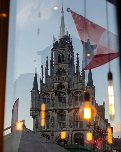 The old town hall in Gouda
