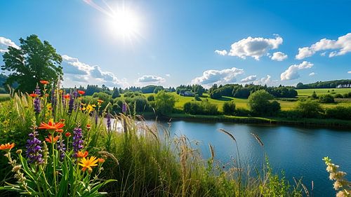 Heuvels vol zomerzon