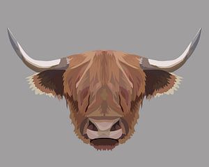 Illustration des Highlander écossais