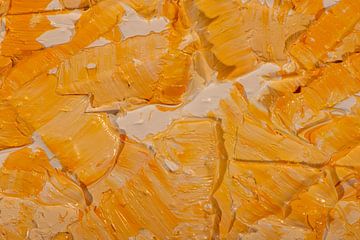 geel & wit & oranje van Jan Fritz