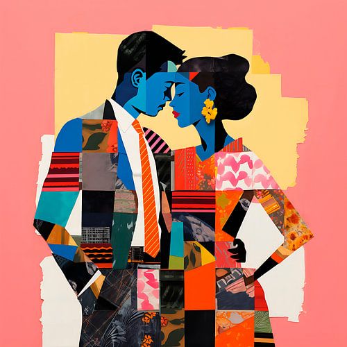 Gemischte Medien Liebe