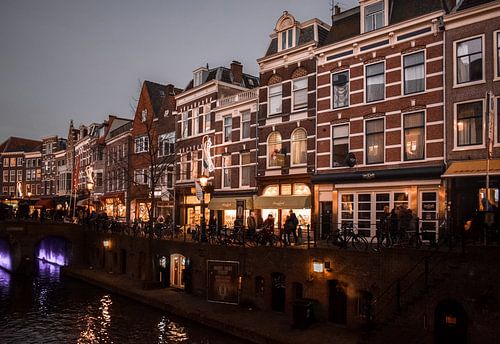 Nacht fotografie in Utrecht von Kim de Been