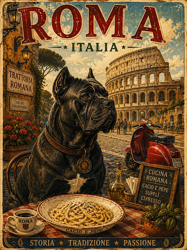 Cane Corso in Rome