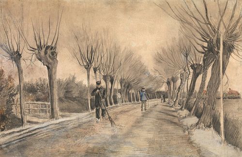 Weg in Etten, Vincent van Gogh