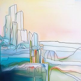 Living at the coast 1 by Charles Mulder