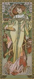 Fall, Alphonse Mucha (Seasons series)