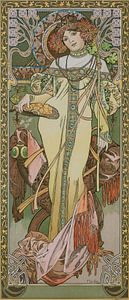 Herbst, Alphonse Mucha (Serie Jahreszeiten)