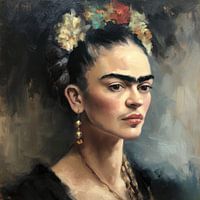 Frida Poster - Frida Art Print Painting Art