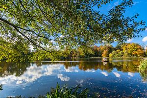 Schwanenteich im Schlosspark Putbus