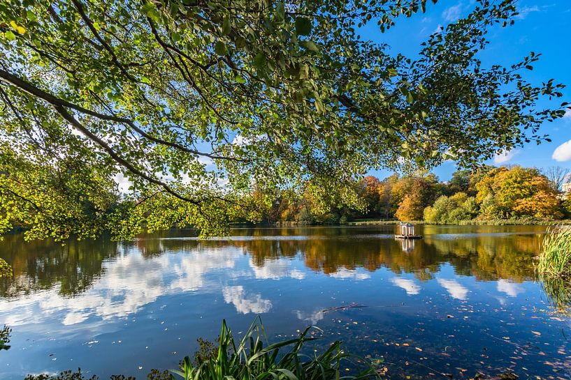 De Zwanenvijver in Kasteelpark Putbus van GH Foto & Artdesign