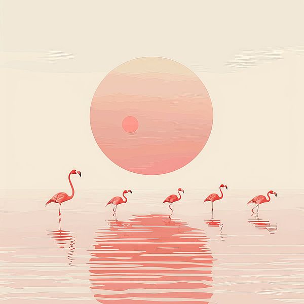 Rose flamant par LidyStuit