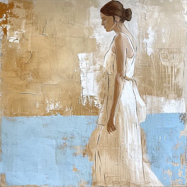 Sérénité moderne | Portrait moderne par La collection ARTEO
