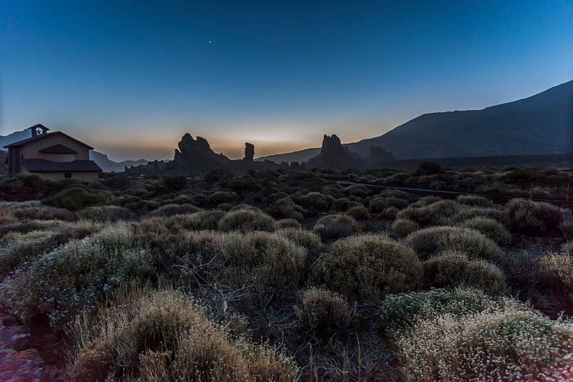 Sunset at Teide National park Tenerife par Wil de Boer