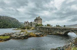 Eilean Donan Castle in Scotland. Highlander castle in the Highlands. by Jakob Baranowski - Photography - Video - Photoshop