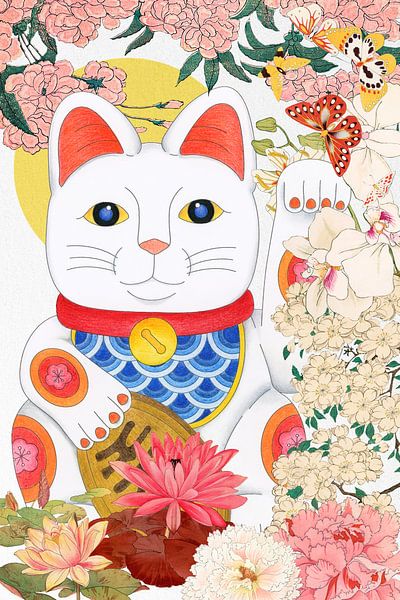 Maneki Neko by Marja van den Hurk