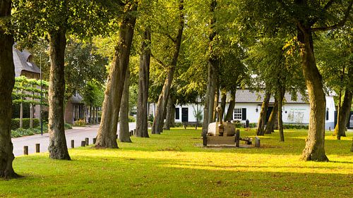 The cannon at Zandoerle, Oerle