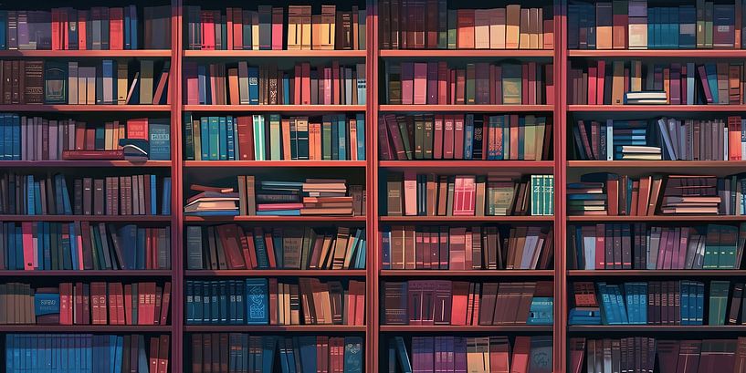 in de bibliotheek van fernlichtsicht