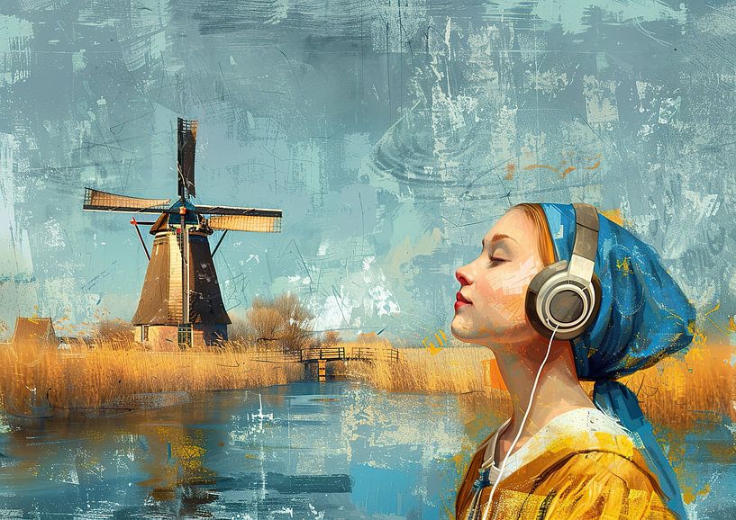 12 Punkte für die Niederlande von ARTEO Gemälde